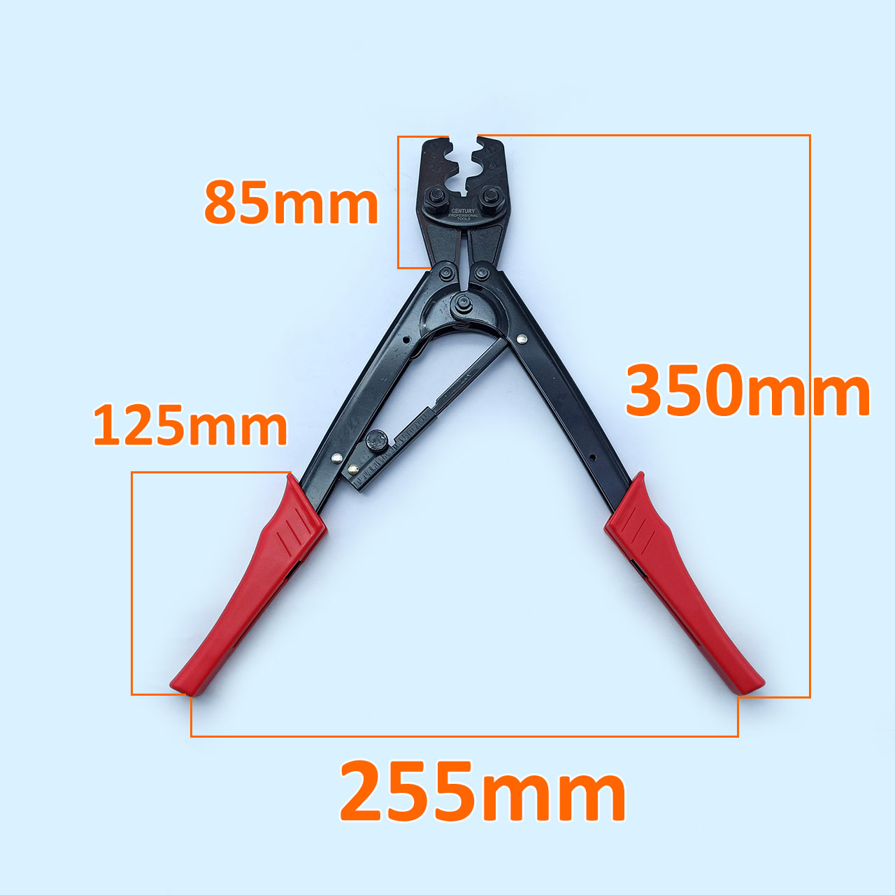 Kìm bấm cote cộng lực 350mm số 22 cho dây 8 - 22 mm², lõi tối đa Φ5.3mm