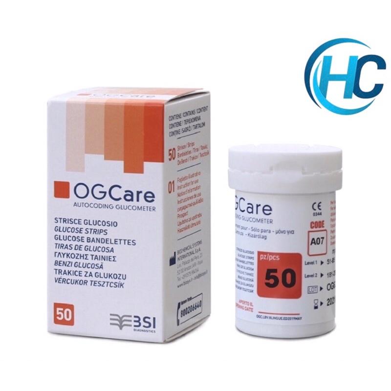 Que thử đường huyết OGcare