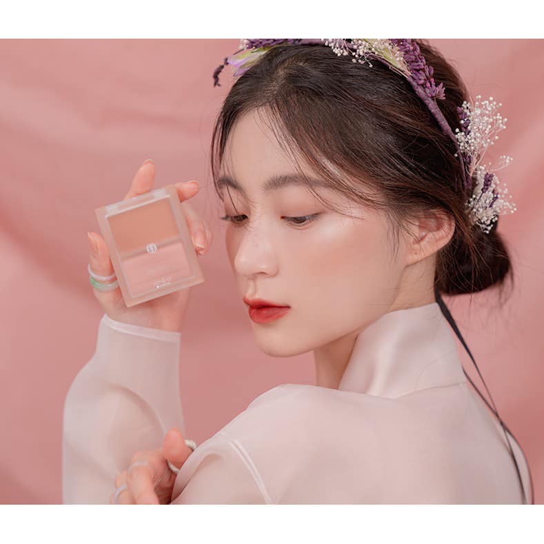 [HANBOK PROJECT] Má Hồng Dạng Kem Mềm Mịn, Lâu Trôi Romand See-Through Melting Cheek 3.5g