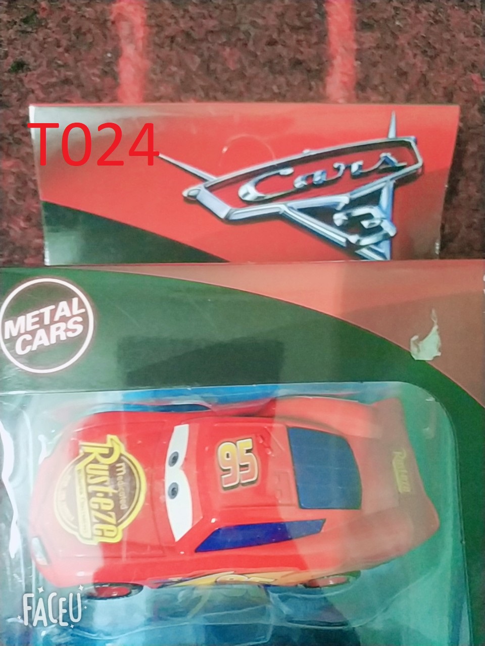Set 4 xe ô tô mcqueen dễ thương mở được cửa đồ chơi an toàn cho bé