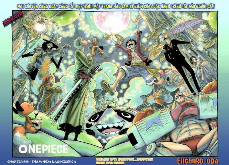 đảo hải tặc - one piece chapter 609 1