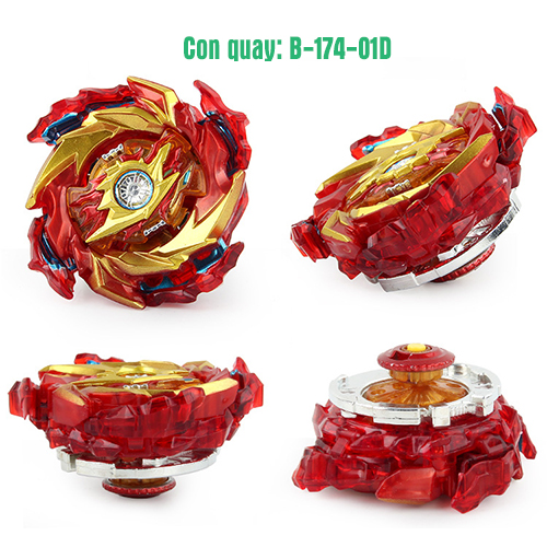 Đồ Chơi Con Quay B174-01D Kèm Tay Quay | Con Quay BEYBLADE B174-01D