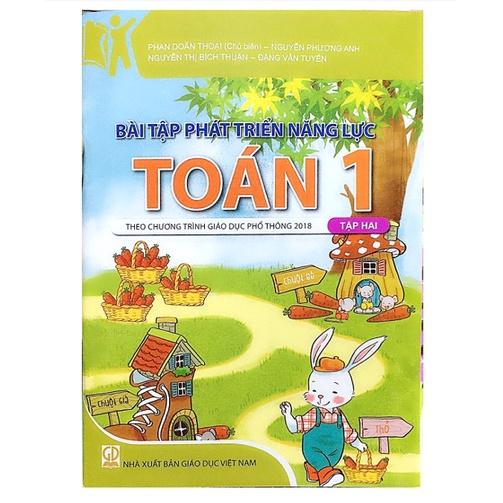 Sách - Bài tập phát triển năng lực môn toán lớp 1 tập 2 - Theo chương trình giáo dục phổ thông 2018