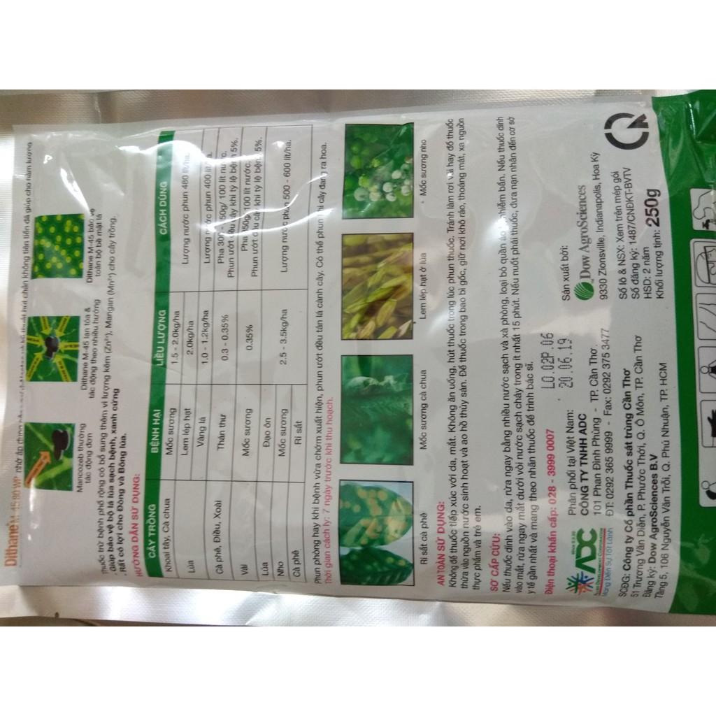 Dithane M-45 Bảo vệ Đòng và đẹp bông - gói 250 gram
