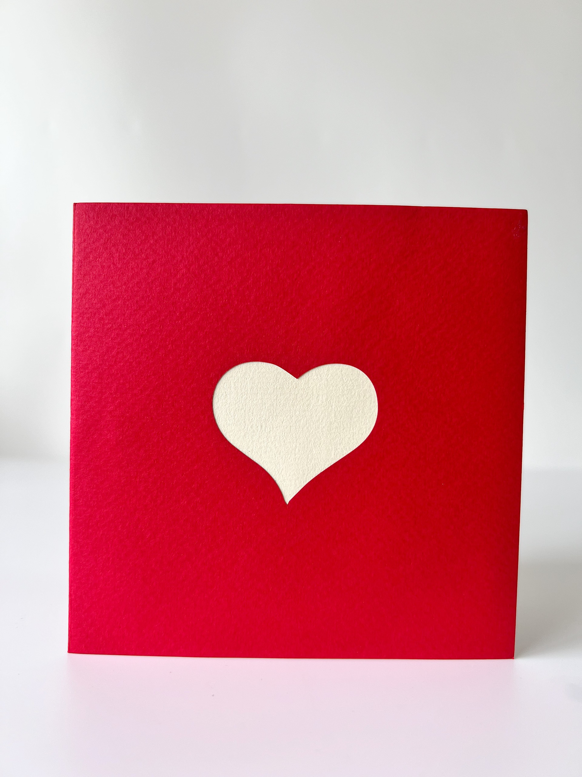L20-️ Thiệp 3D Trái Tim Đỏ – Red Heart Pop Up Card Viethands Giftshop