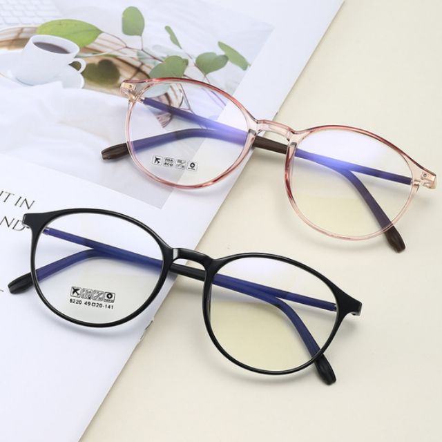 Gọng Kính Nhựa Dẻo Fom Mắt Tròn