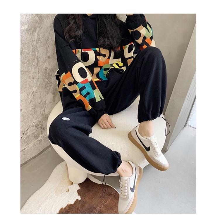Quần Jogger Thể Thao Nam Nữ -Quần Form Ống Rộng Để Suông Hoặc Rút Dây Bo Gấu Chất Cotton Mịn Đẹp