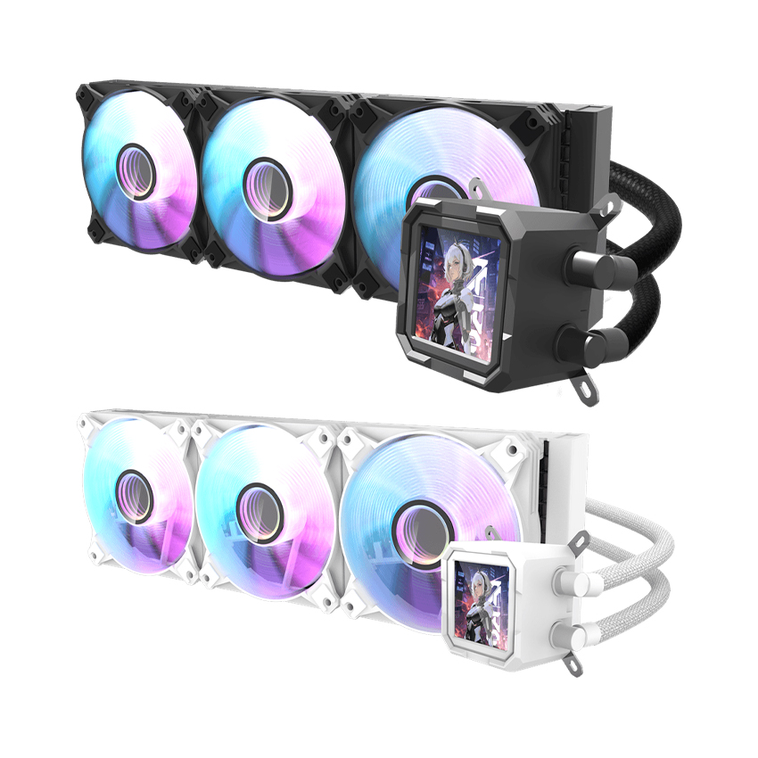 Tản Nhiệt Nước CPU DARK FLASH DV360S Black/White – Hàng Chính Hãng