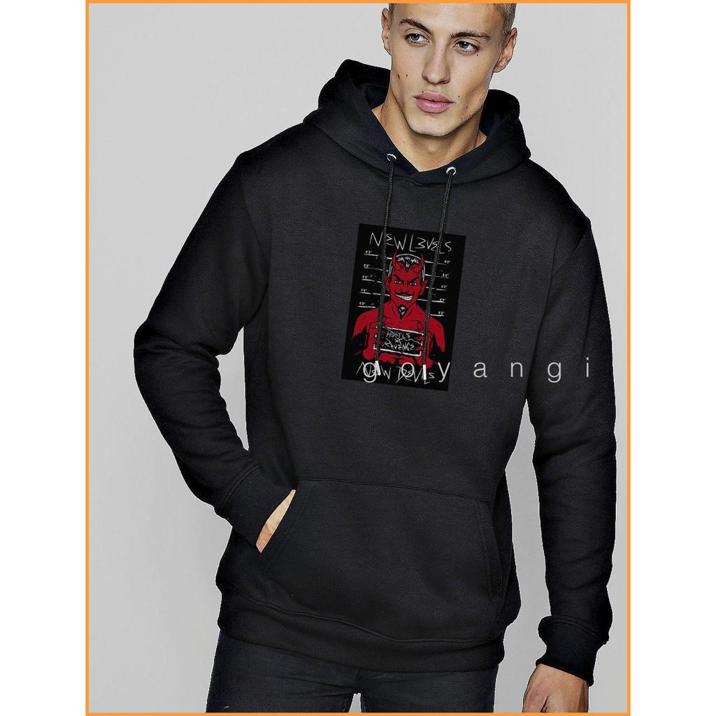 Áo Hoodie New Devil form rộng