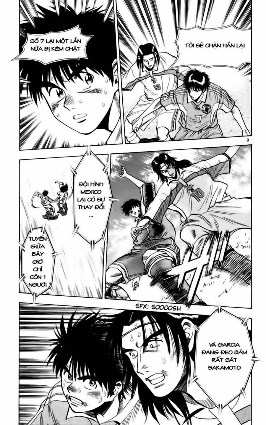 vũ điệu trên sân cỏ - fantasista chapter 67 9