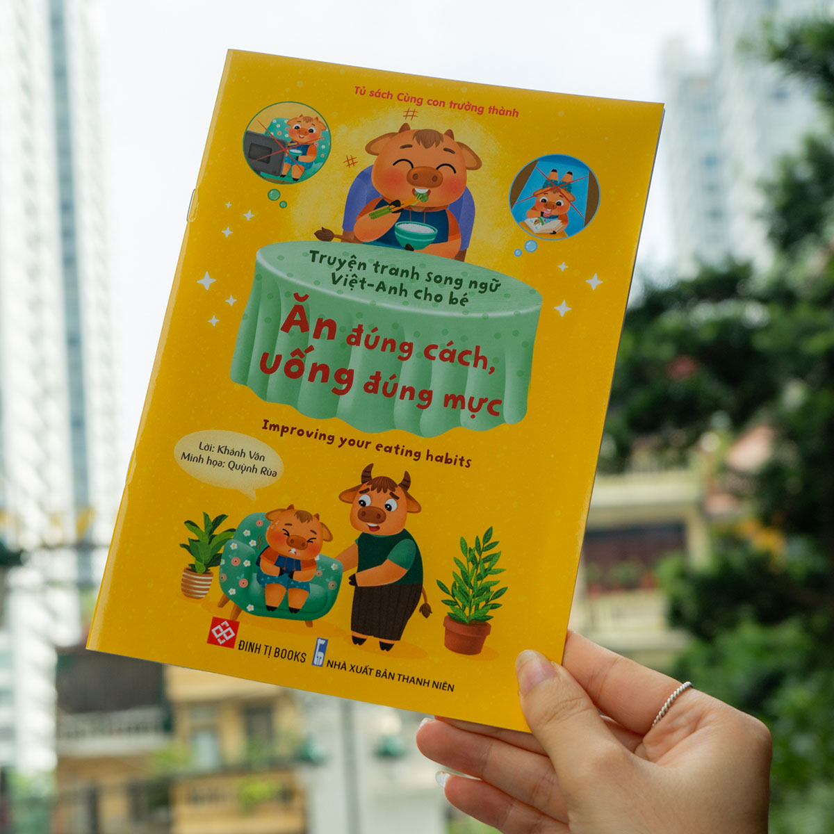 Combo (10 Tập): Truyện tranh song ngữ Việt-Anh cho bé