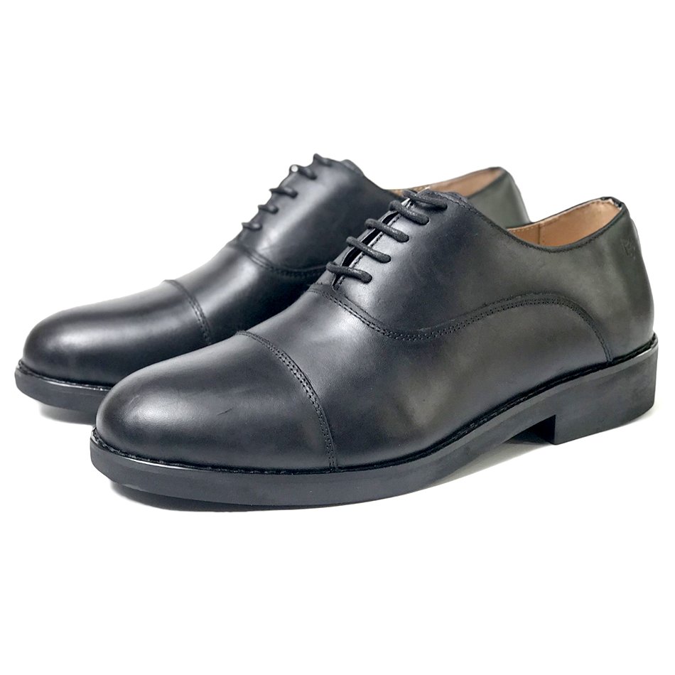 Giày tây công sở nam Oxford Captoe MAD 2.0 da bò nappa cao cấp thời trang phong cách vintager