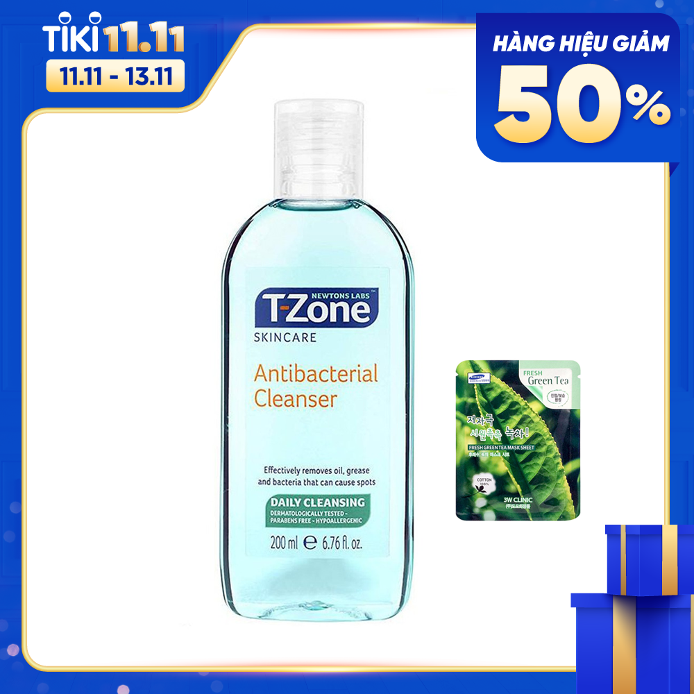 Toner ngừa khuẩn tinh chất tràm trà T-Zone [ Được Mask 3W Clinic ]