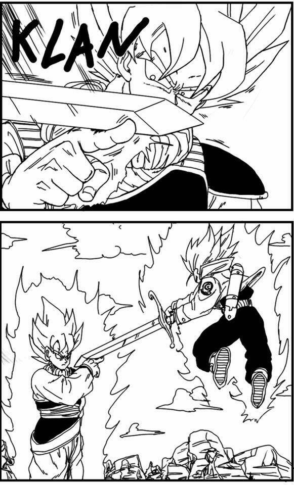thế giới ngọc rồng - chuyện vui về trunks và goku chapter 1 10