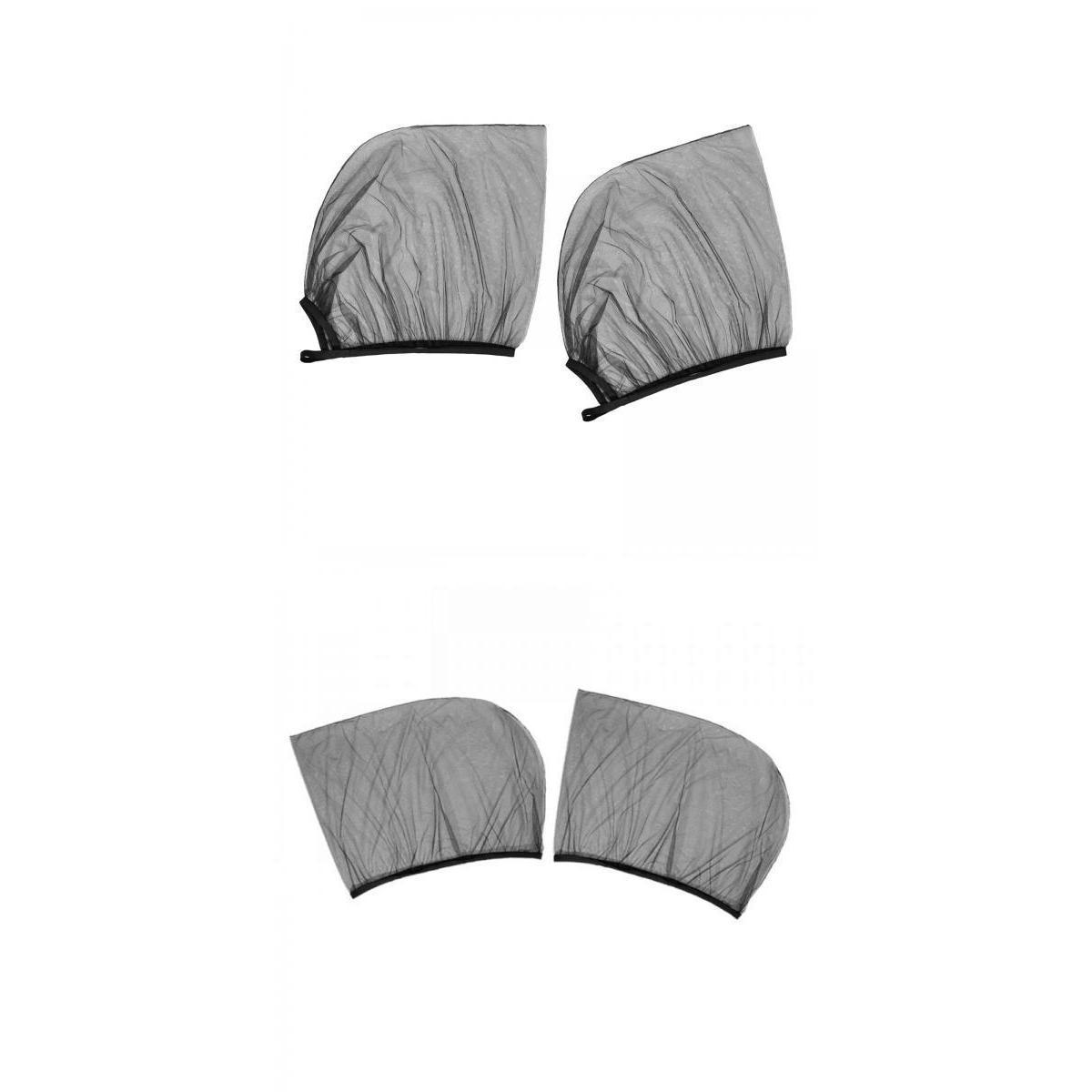 4Pcs Car Window Sun Blocker Block Mesh Sunshade for Front Rear Window