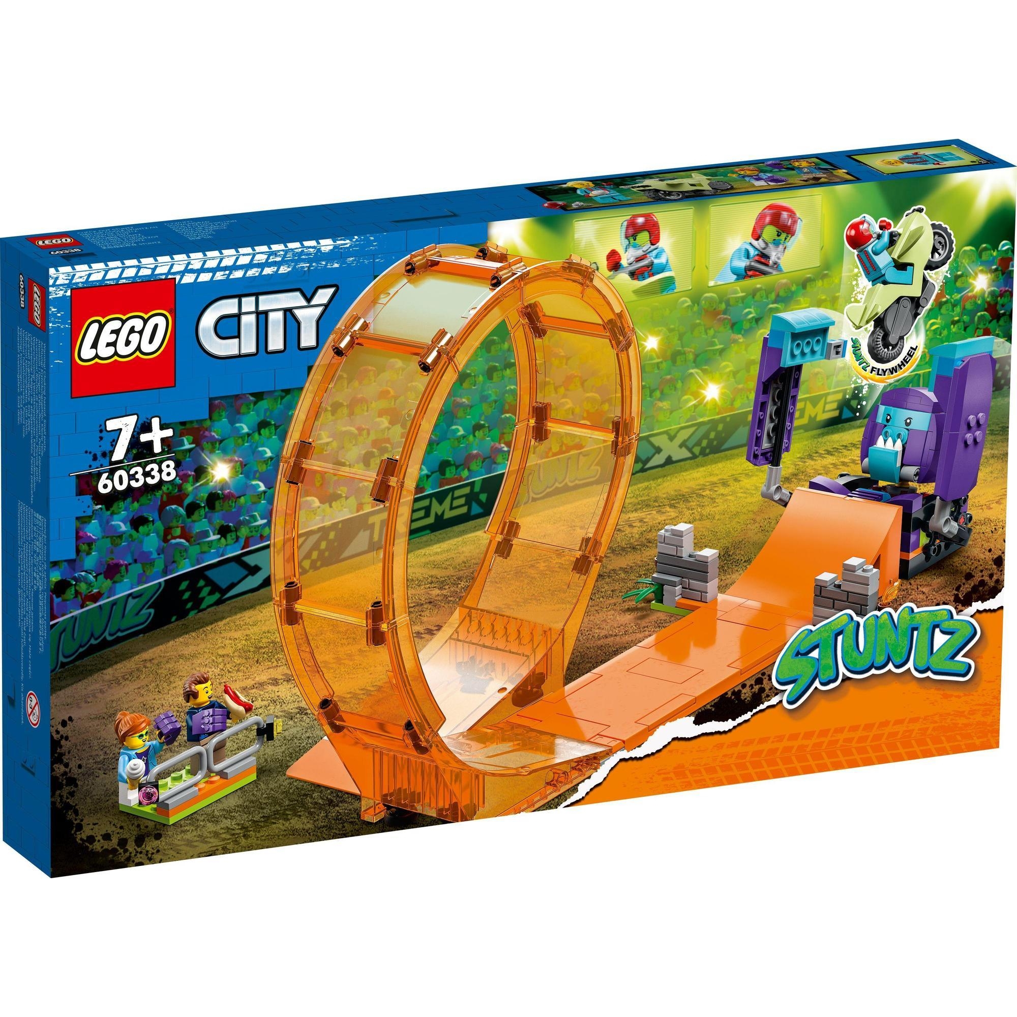 LEGO City 60338 Vòng đua Máy Đập King Kong (226 chi tiết)