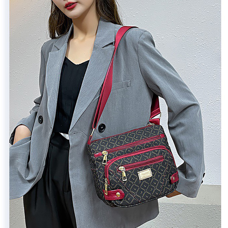 Túi đeo chéo nữ đi làm, đi chơi phong cách Hàn Quốc nhiều ngăn tiện dụng