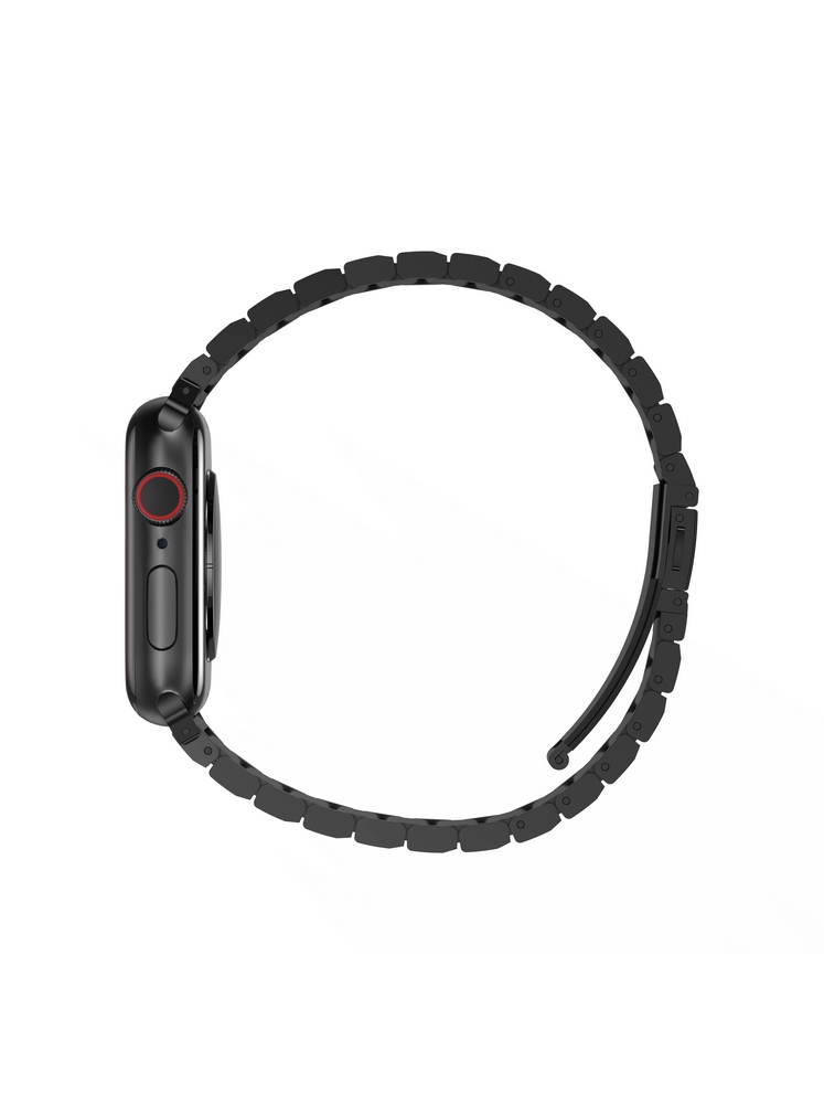 Dây Đeo UNIQ Strova Steel Link Band dành cho Apple Watch Ultra/ Apple Watch Series 8/ 7/ 6/ 5/ 4/ SE_ Hàng Chính Hãng