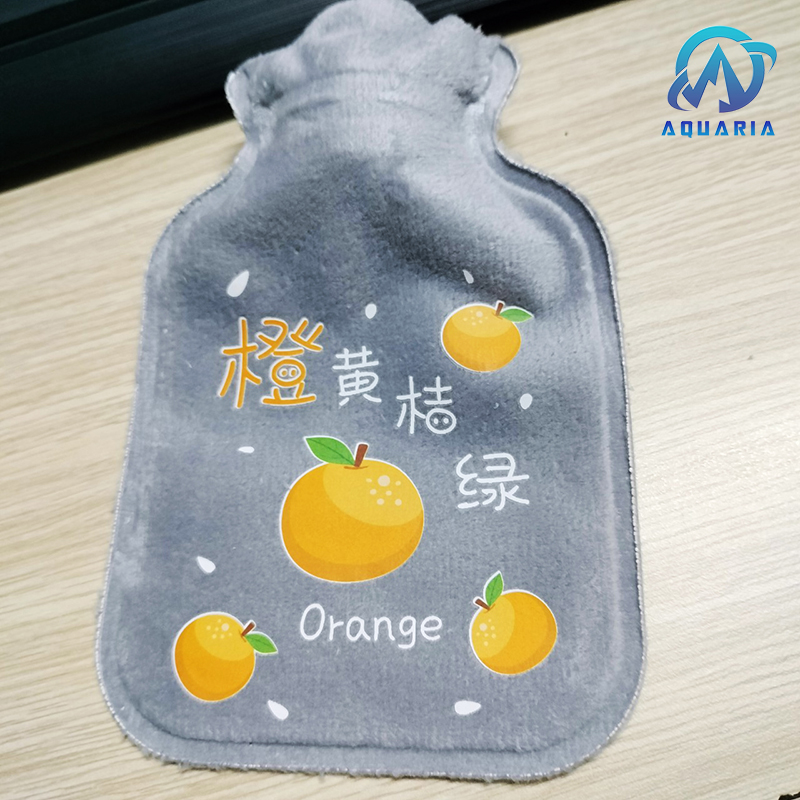 Túi Chườm Nóng Lạnh Bọc Nhung Giữ Nhiệt Đa Năng Chườm Bụng Hiệu Quả 350ml