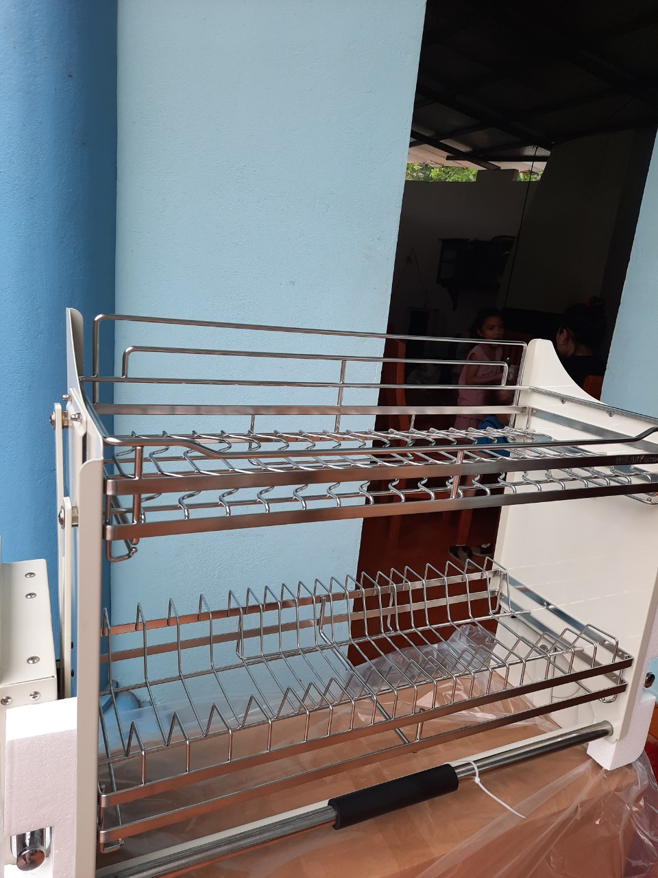 Kệ Bát Đĩa Di Động Inox 304