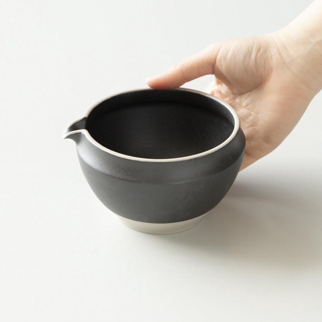 Bát chawan pha trà matcha ORIGAMI Kataguchi (100% Made in Japan)
