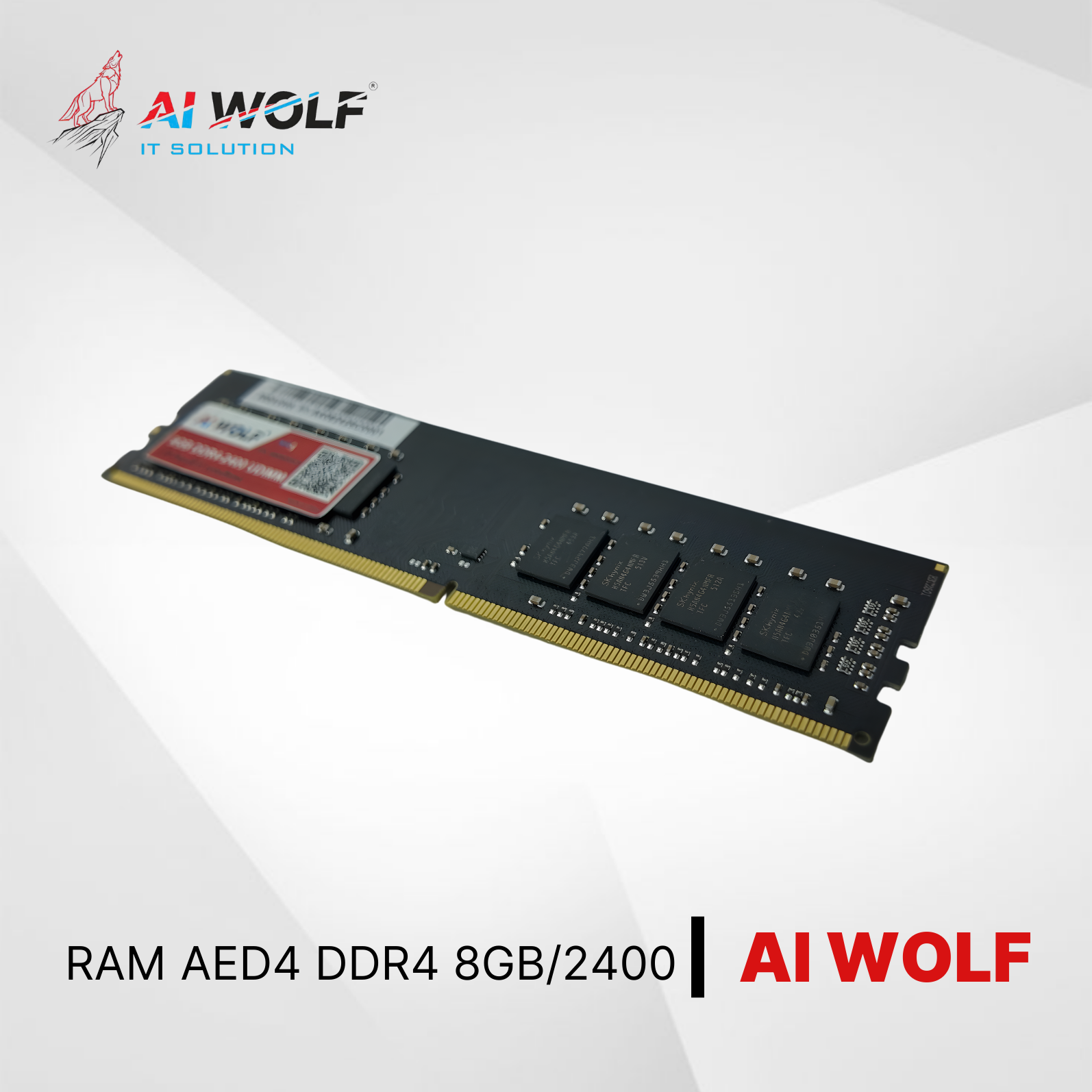 Bộ nhớ RAM PC AIWOLF AED4 DDR4 8GB/2400 – Hàng Chính Hãng