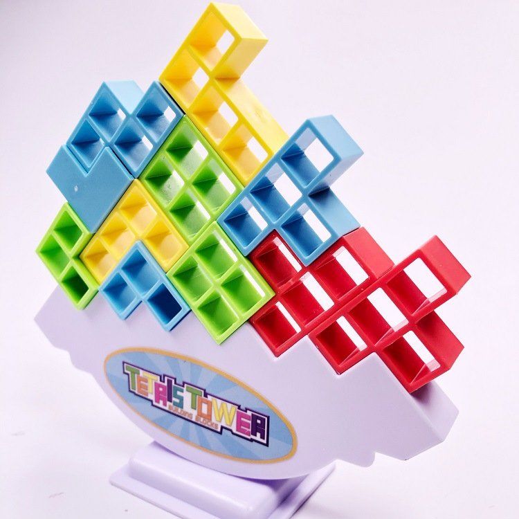 Quà tặng bộ đồ chơi nhóm cho mọi lứa tuổi, bộ đồ chơi giữ thăng bằng |Pile of Towers Balance Building Blocks| ideashopvn