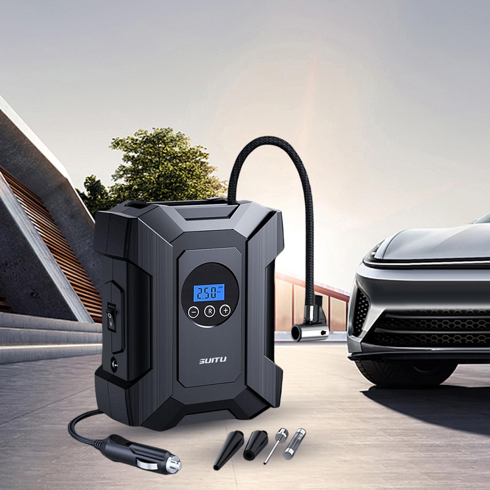 Car Tire Inflatable Pump Digital Display Tire Inflator for Motorcycles
