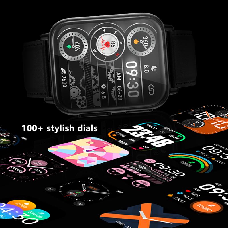 2023 Mới không xâm lấn đường ECG PPG Đồng hồ thông minh Men Nhịp tim Oxygen Sức khỏe SMARTWATCH Women Waterproof Sports