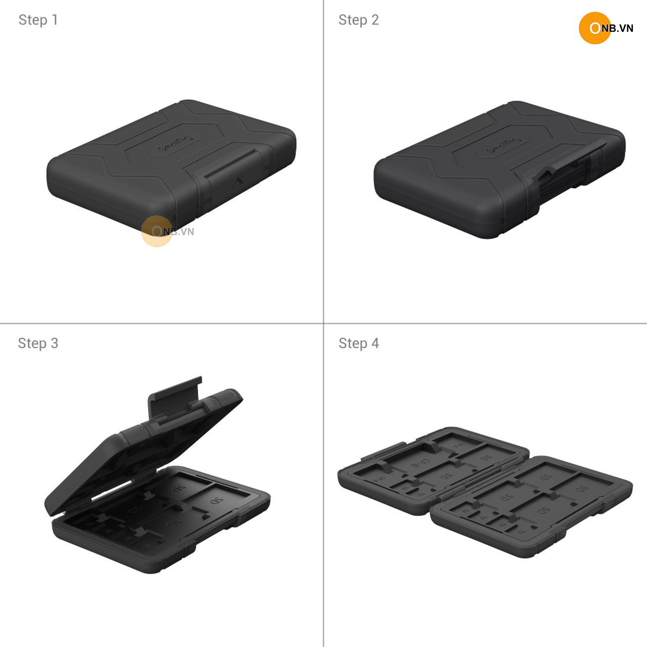 SmallRig Memory Card Case - Hộp đựng thẻ nhớ code 3192