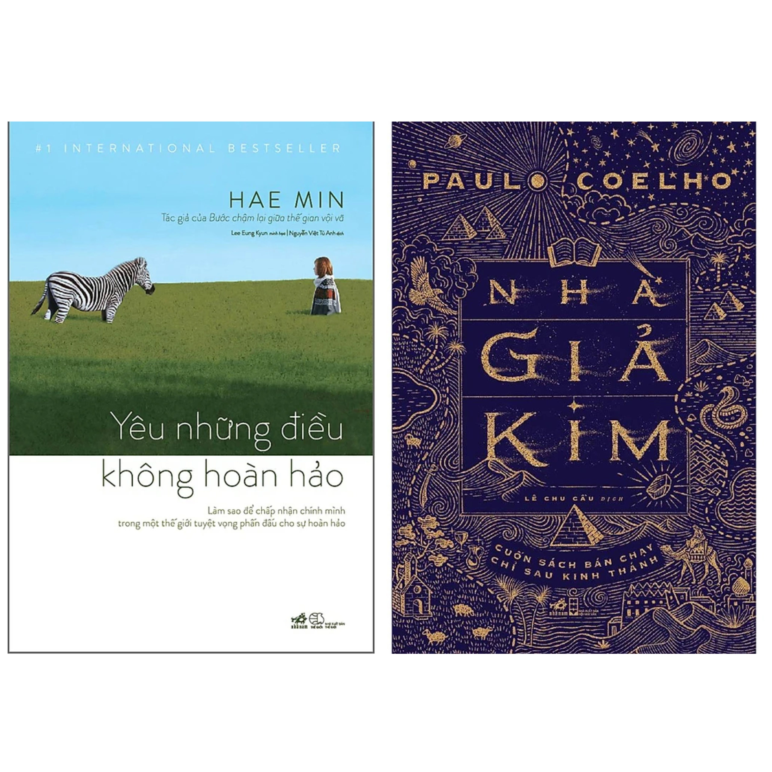 Combo 2Q: Nhà Giả Kim + Yêu Những Điều Không Hoàn Hảo