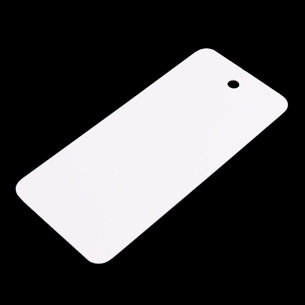 Pack of 200 Blank Clothing Hang Tag Gift Label Card for Business and Domestic