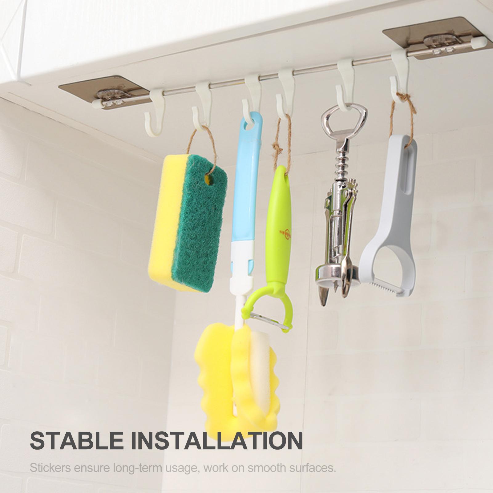 Giá treo 6 móc, dễ dàng lắp đặt