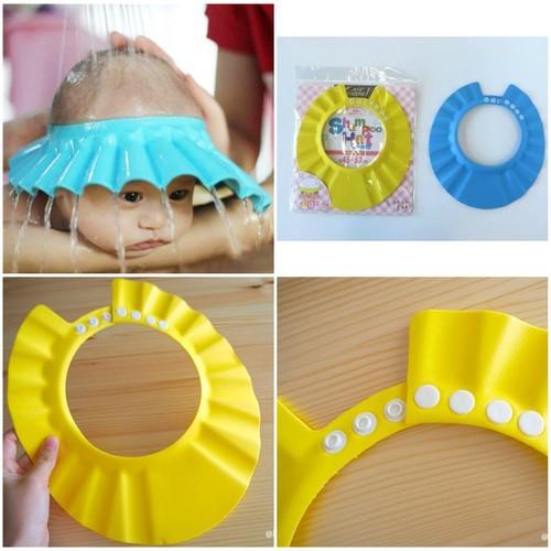 Mũ chụp gội đầu cho bé Kids Shampo nhập từ Nhật Bản từ 2- 6 tuổi, an toàn và tiện ích