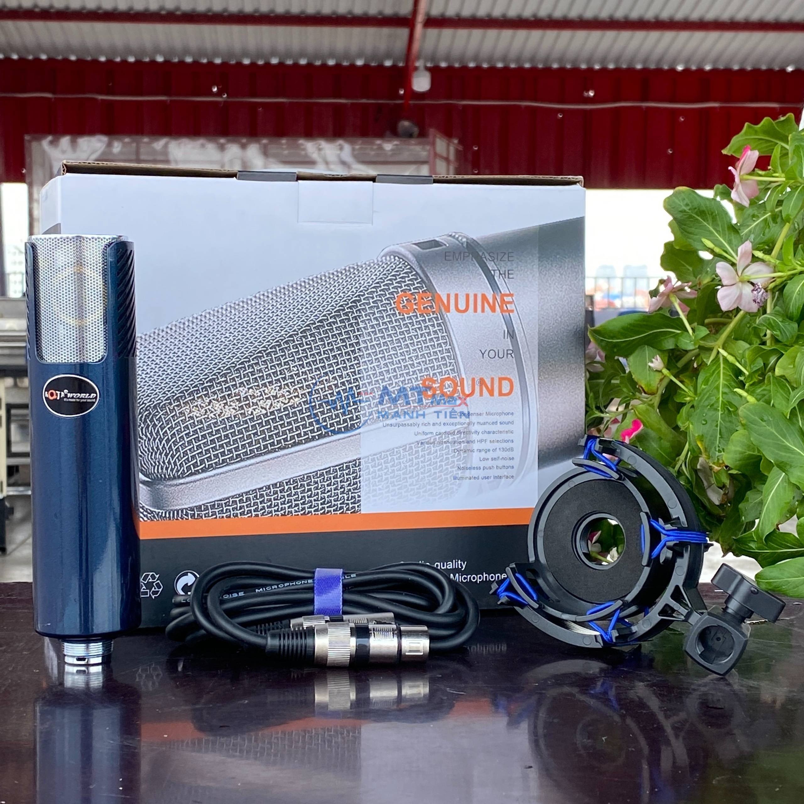 Micro Thu Âm 48v M482 – Dành Cho Livestream, Phòng Thu. Chất lượng nâng tầm giọng hát Mic thu âm hát karaoke online chuyên nghiệp - Chống hú, chỗng nhiễu, xử lí tạp âm cực tốt - Condenser microphone - Thiết kế sang trọng