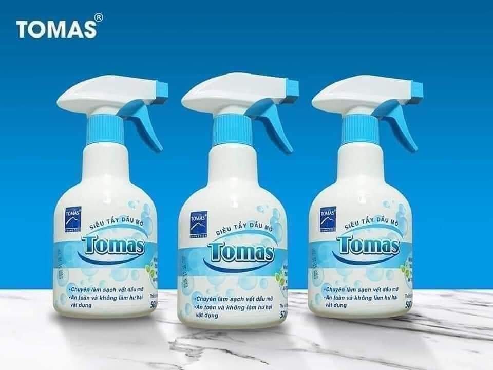 XỊT SIÊU TẤY DẦU MỠ TOMAS SIÊU HIỆU QUẢ