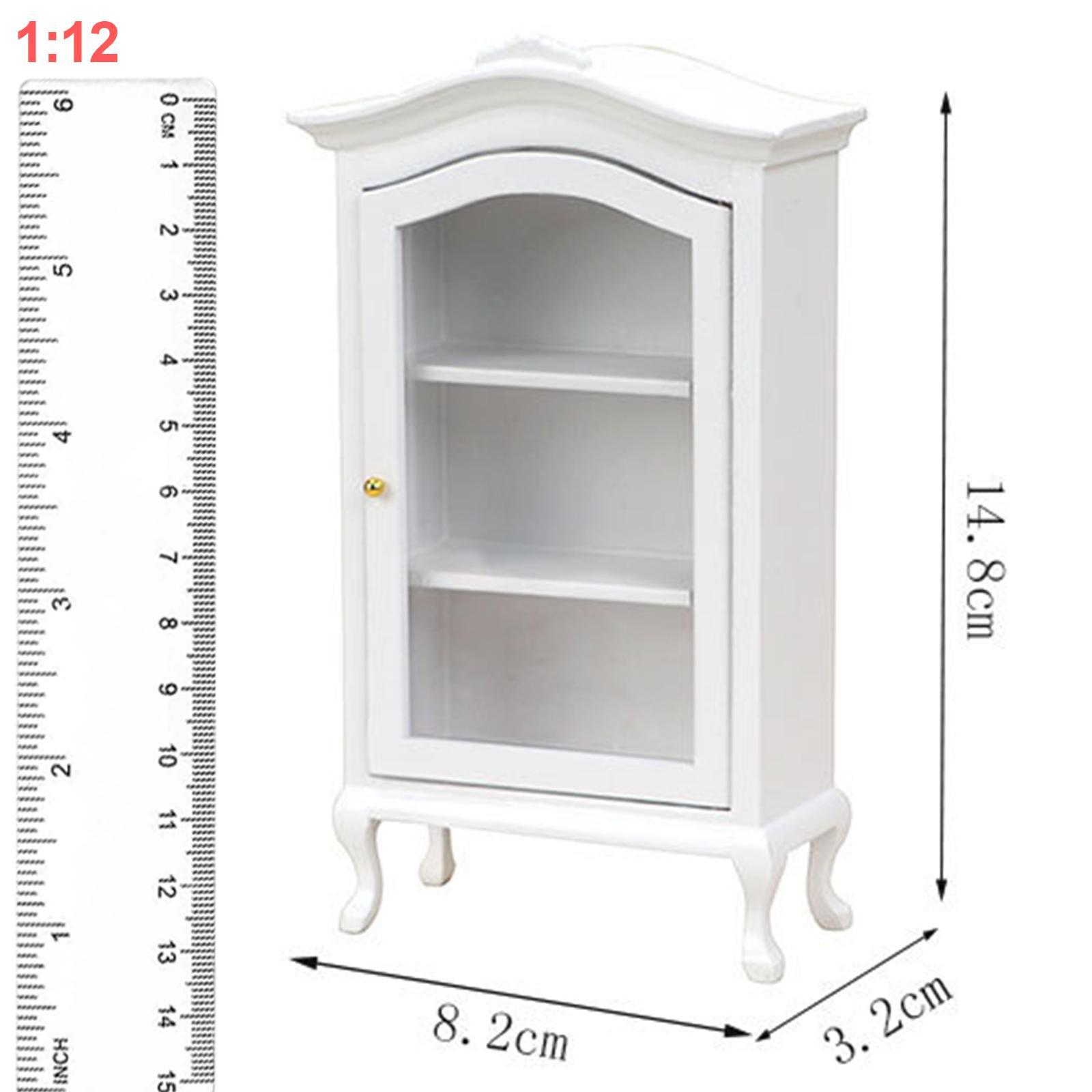 1/12 Dollhouse Display Cabinet Accessories Decoration Dollhouse Furniture