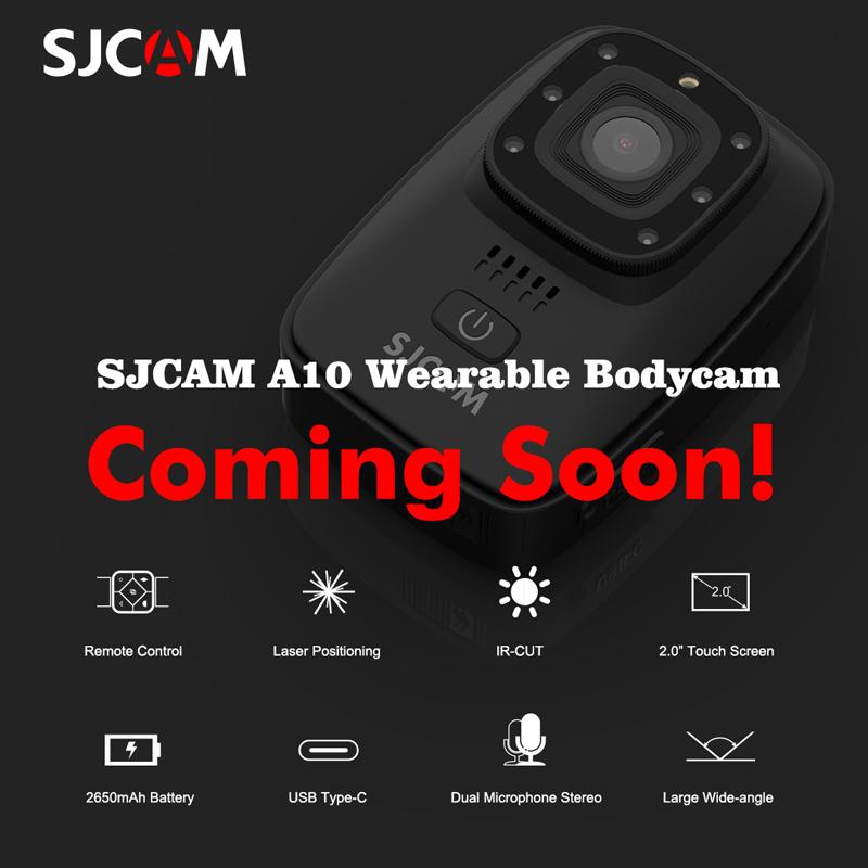 Máy ảnh cơ thể SJCAM A10 WiFi Gyro Ổn định hồng ngoại Tầm nhìn ban đêm
