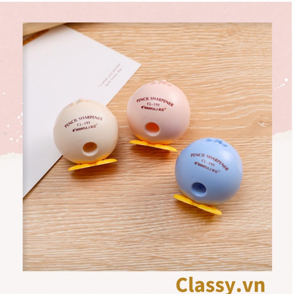 Gọt chì mini Classy hình con chim tròn nhiều màu PK1145