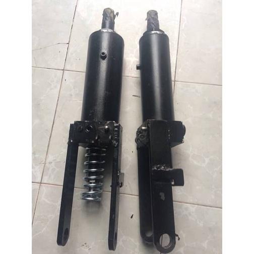 Bơm ben xe nâng mặt bàn 500kg cho xe cao 1.5m 2 cắt kéo con đội thủy lực xe nâng bàn