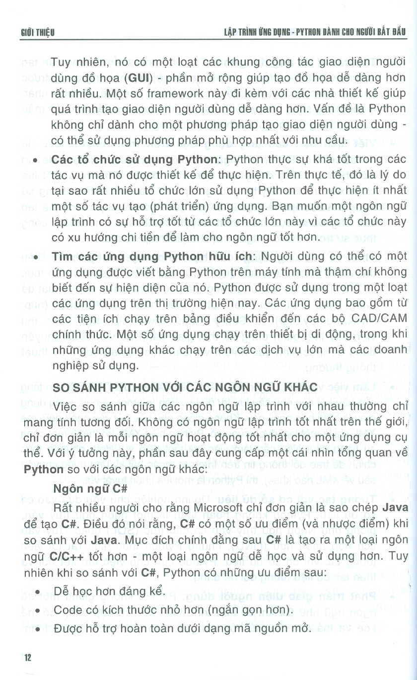 Lập Trình Ứng Dụng Python Dành Cho Người Bắt Đầu