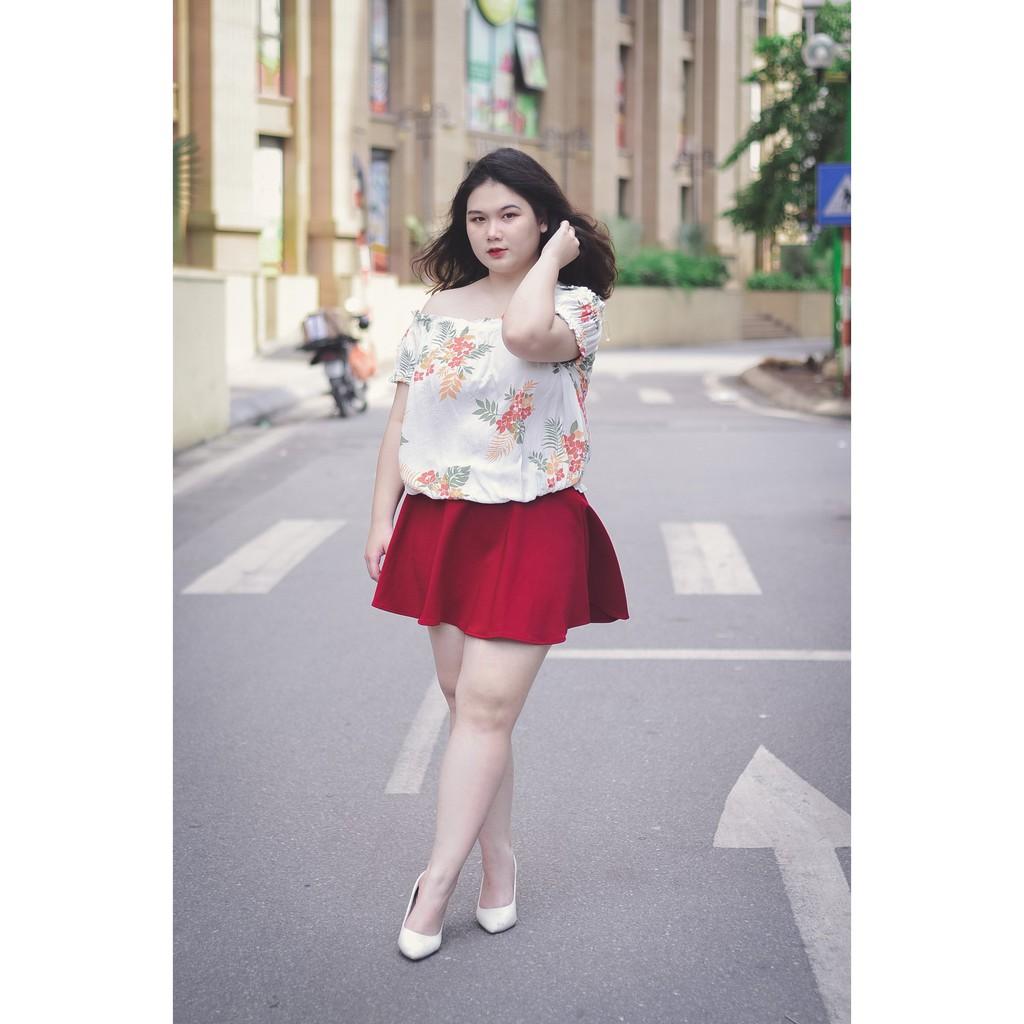 CHÂN VÁY XOÈ 55-75KG có quần trong