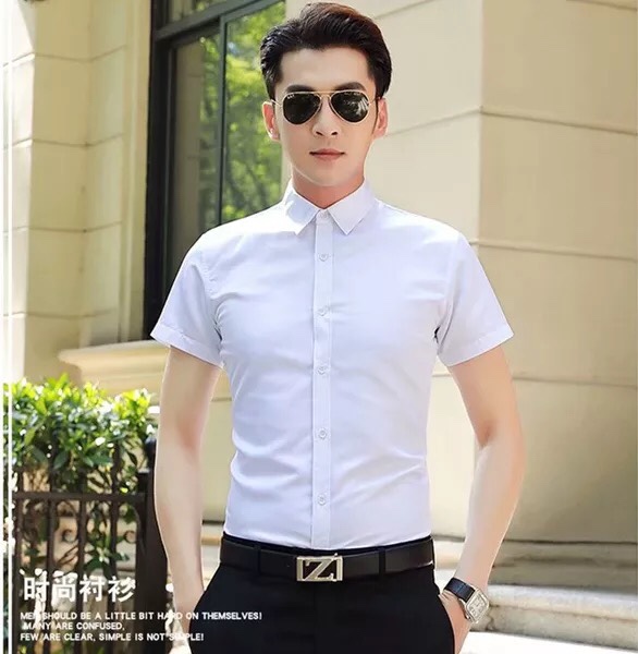 Áo Sơ Mi Nam Cộc Tay Trẻ Trung Cao Cấp SMC