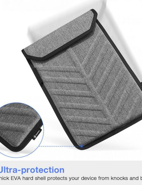 TÚI CHỐNG SỐC TOMTOC (USA) EVA HARD SHELL - A24-C02G01 - CHÍNH HÃNG