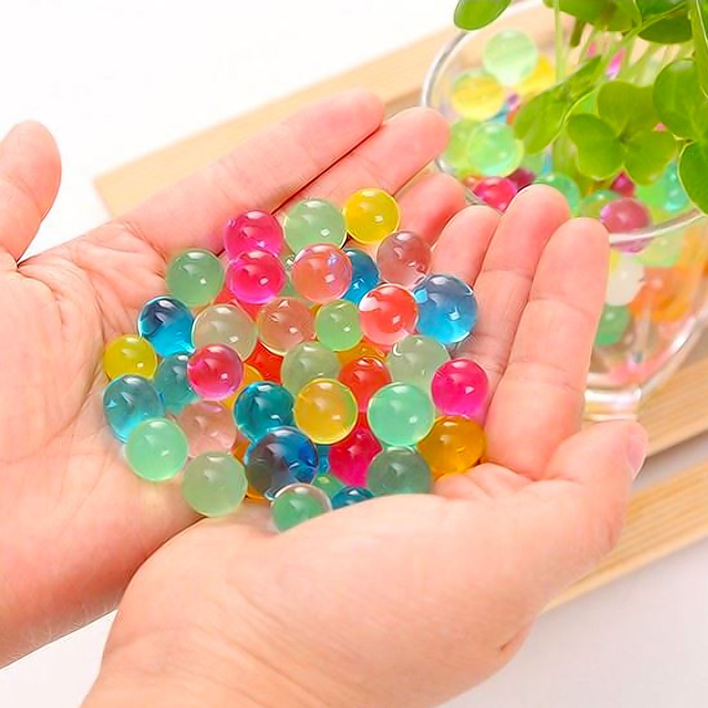 Gói Khoảng 1000 Viên Hạt Tinh Thể Trồng Cây, Trang Trí Lọ Hoa