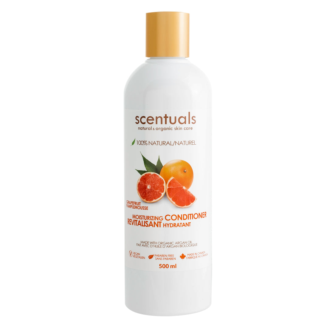 Dầu xả hương bưởi - Grapefruit conditioner 500 ml Scentuals