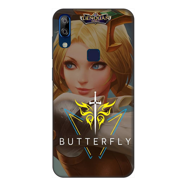 Ốp lưng điện thoại VSmart Active 1 Plus hình BUTTERFLY - Hàng chính hãng