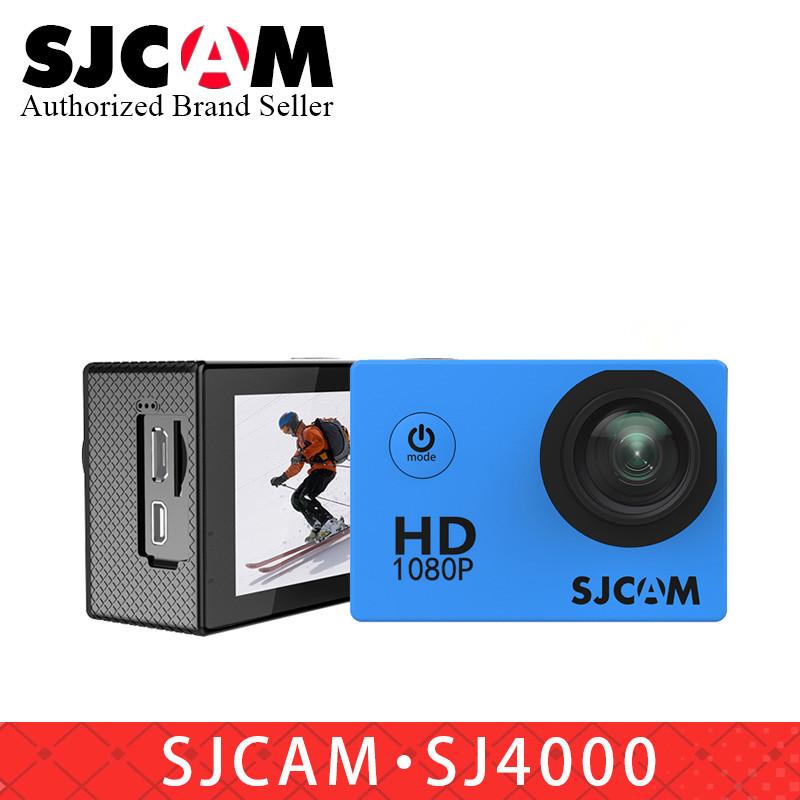 Camera hành động SJCAM SJ4000 gốc 2.0 inch Sports DV lặn 30m không thấm nước cực đoan Mũ bảo hiểm mini SJ 4000 Cam HD 1080p