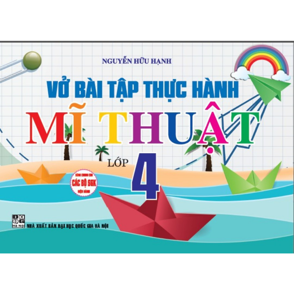 Vở bài tập thực hành mĩ thuật 4