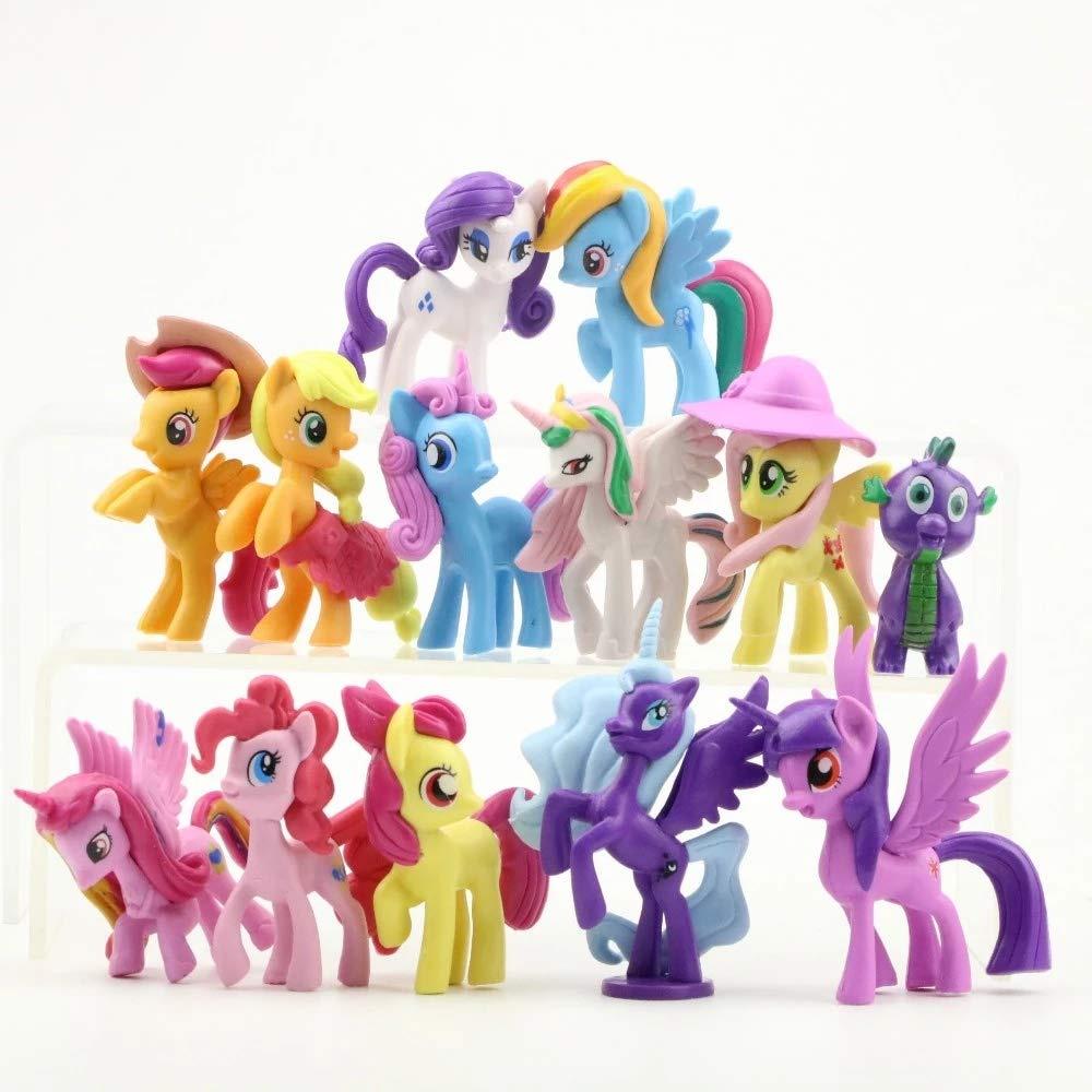 Set 12 ngựa Pony loại lớn 7cm